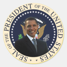 Joint présidentiel d'Obama Autocollants