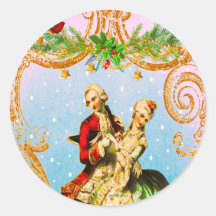 Joints ou autocollants de Christmas Danse de Noel 