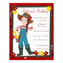 Joli agriculteur de Lil Carton D'invitation
