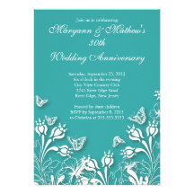 Joli anniversaire de mariage de jardin de papillon bristols personnalisés