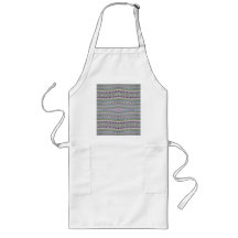 Joli motif de coeurs de rose et de vert tabliers