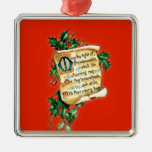Joli ornement de Noël de rouleau de vacances