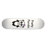 Joli panda planches à roulettes customisées