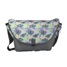 Joli sac messenger à papillons besace
