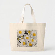 Jolies marguerites sac fourre-tout