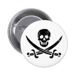 Jolly roger de drapeau de pirate de John Rackham ( Pin's Avec Agrafe