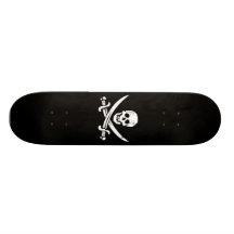 Jolly roger de drapeau de pirate de John Rackham ( Skateboard