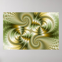 Jonction - art de Mandelbrot Affiches