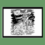Jose Guadalupe Posada Calavera de Zapata cartes postales