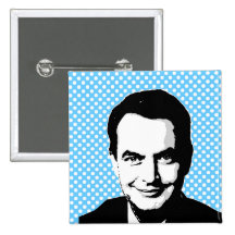 Jose Zapatero Badge Avec Épingle