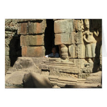 Jouant dans les ruines… merci Prohm, le Cambodge Carte