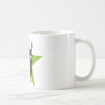 jouer du rock plus player e-guitar tasse à café