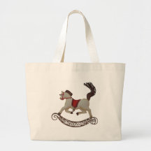 Jouet-Cheval Sacs En Toile