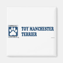 JOUET MANCHESTER TERRIER_Blue Aimants Pour Réfrigérateur