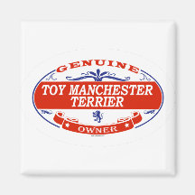 JOUET MANCHESTER TERRIER_ MAGNETS POUR RÉFRIGÉRATEUR