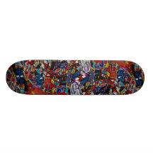 Jouets colorés plateau de skate