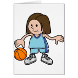 joueur de basket féminin carte