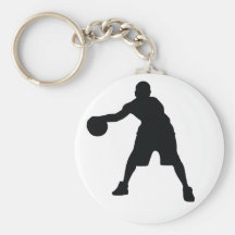Joueur de basket porte-clé