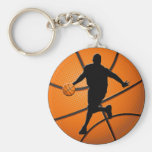 JOUEUR DE BASKET PORTE-CLÉS