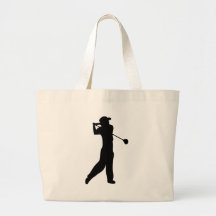 joueur de golf sacs