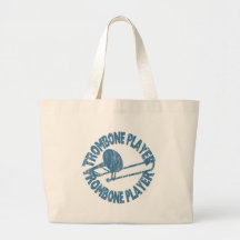 Joueur de trombone sac de toile