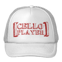 Joueur de violoncelle casquettes