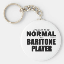 Joueur normal de baryton porte-clefs