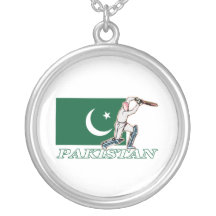 Joueur pakistanais de cricket collier