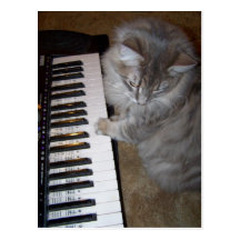 Jouez ce raisin sec de musique carte postale