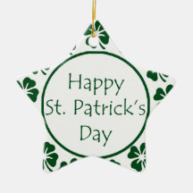 Jour de la Saint Patrick heureux Ornement