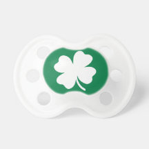 Jour de la Saint Patrick Irlande de shamrock Tétines Pour Bébé