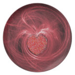 Jour de la Saint Valentin Assiette