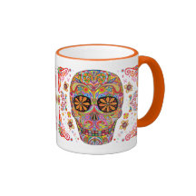 Jour de la tasse/du Dia de los Muertos Mug morts