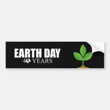 JOUR DE LA TERRE 40 ans Adhésifs Pour Voiture