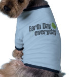 Jour de la terre chaque jour ! manteaux pour animaux domestiques