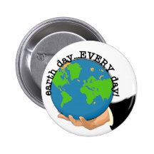 Jour de la terre T-shirts et cadeaux de chaque jou Badges