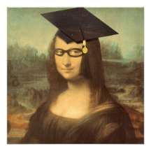 Jour de Mona Lisa Invitations Personnalisées