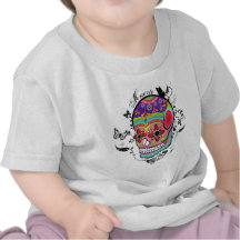 Jour de Muerte de l'illustration morte T-shirt