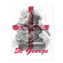 Jour de St Georges Cartes Postales