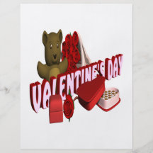 Jour de Valentines Prospectus En Couleur