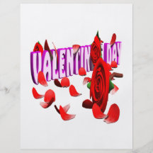 Jour de Valentines Prospectus Personnalisés