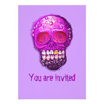 Jour des morts invitation
