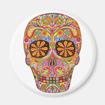 Jour des morts magnets