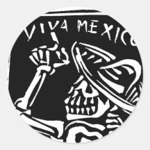 Jour du Mexique Mexique de vivats "du mort " Adhésifs