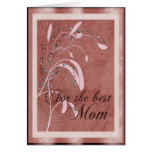 Jour élégant de Mother´s de remous Cartes De Vœux