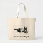Jour Fourre-tout de neige de Scottie Sacs En Toile
