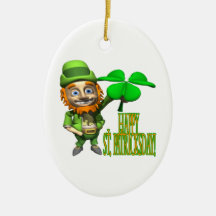 Jour heureux de Patricks de saint Décoration De Noël