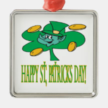 Jour heureux de Patricks de saint Ornement De Noël