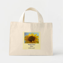 JOURS HEUREUX remplis avec AMOUR ! Fleurs de sac f
