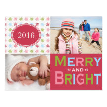 Joyeuse et lumineuse carte postale multi de vacanc